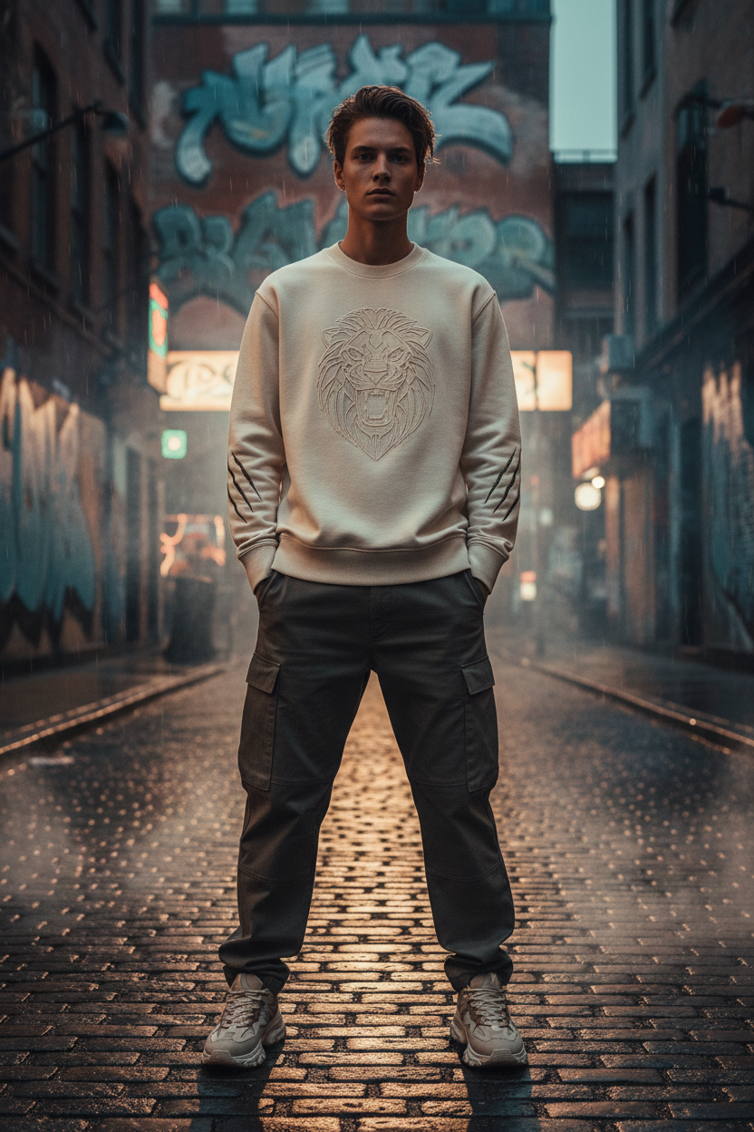 BEASTBAY sweatshirt lifestyle shot